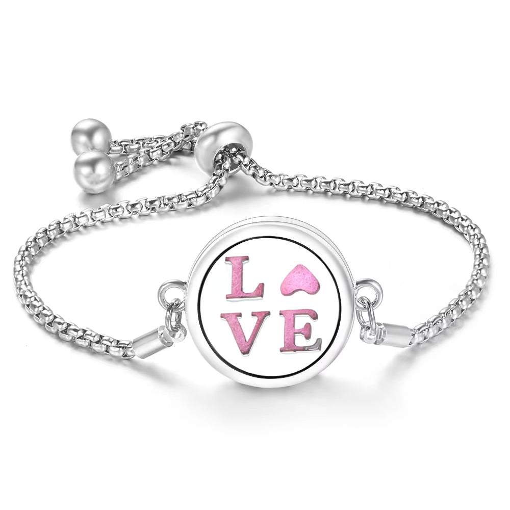 Pulsera con esencia aromática