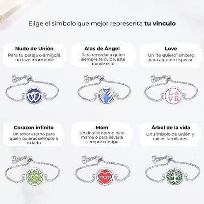 Pulsera con esencia aromática